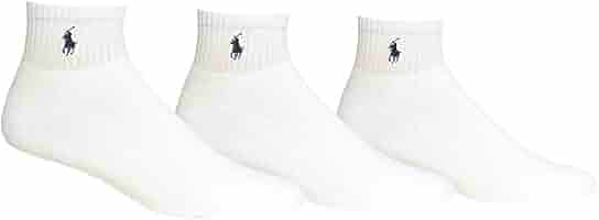 white polo ankle socks