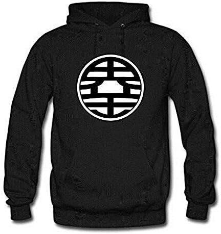 Dragon Ball Z DBZ logo Men's pullover hoodie Workout Hoodie Running Hoodie X-Large Black