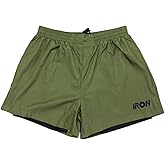 Iron Jiu Jitsu Hybrid Combat Shorts with Built-in Compression Liner for Jiu Jitsu, Grappling, MMA, and Wrestling