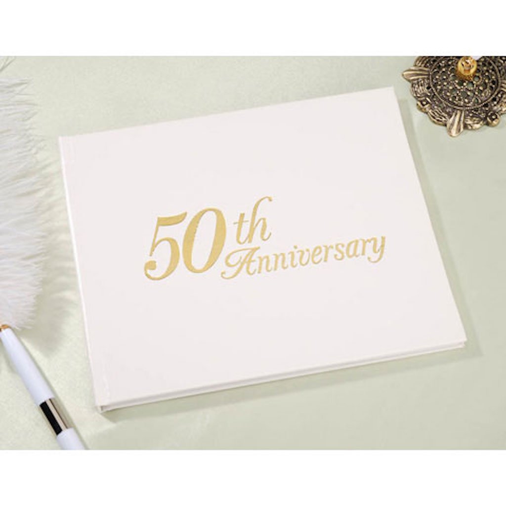 50th Anniversary Guest Registry Book eBay