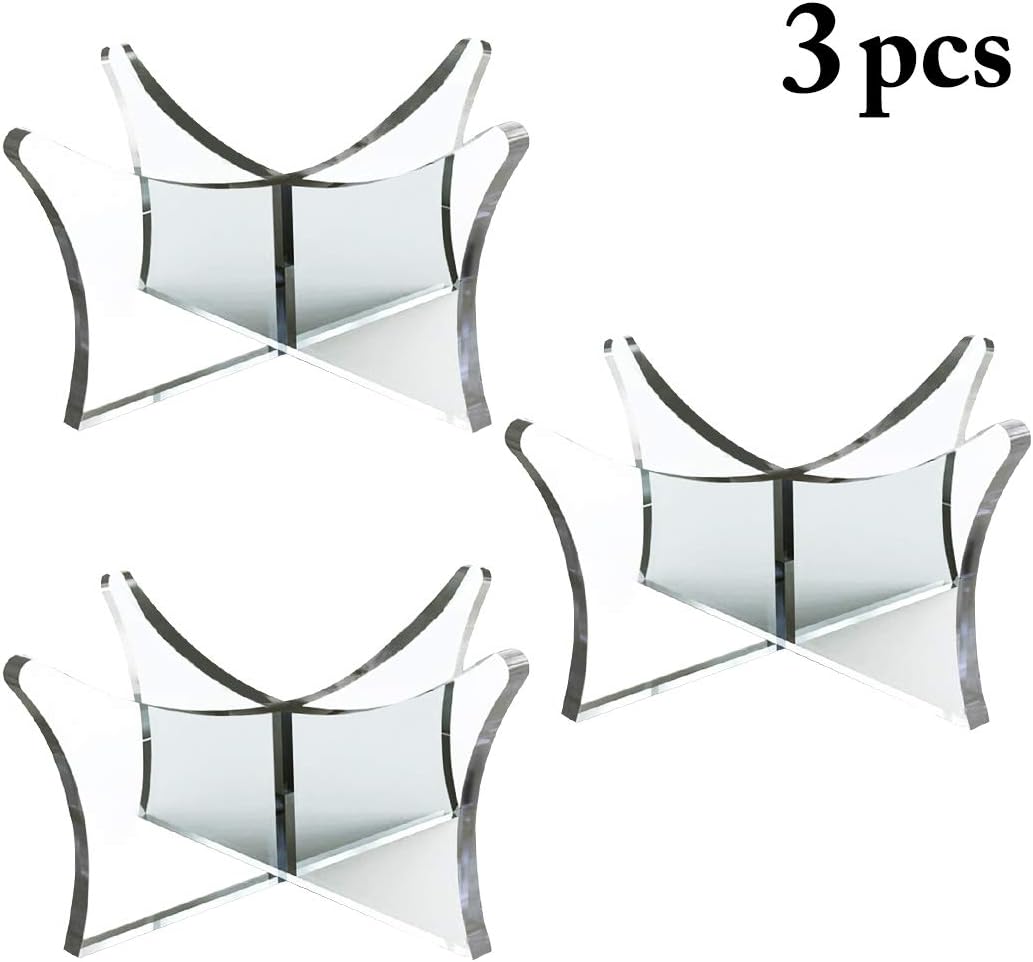 Outgeek 3PCS Ball Display Stand Portable Bowling Ball Stand