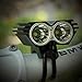 Nestling X2 CREE XM-L U2 LED Rechargeable Waterproof 5000Lm Black Bicycle Bike Light headlamp + 1x Free 5 LED Tail Light with Install Holder + Charger Battery