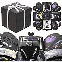 Mua Prom Nooting Diy アルバム 爆発ボックス サプライズボックス 手作り ラブメモリフォトアルバム 5層 六角型 ギフトボックス 写真 誕生日記念日贈り物 思い出記録用 紙箱 ロマンチック 父の日 プレゼント 赤ちゃん 成長記録冊 母の日 誕生日 記念日 卒業 送別会