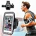 Armband for iPhone 6 Plus/6S Plus by Smartomni, Sport Armband with Adjustable Length Band w/Key Slots and Card Slot Compatible with Most of 5.5