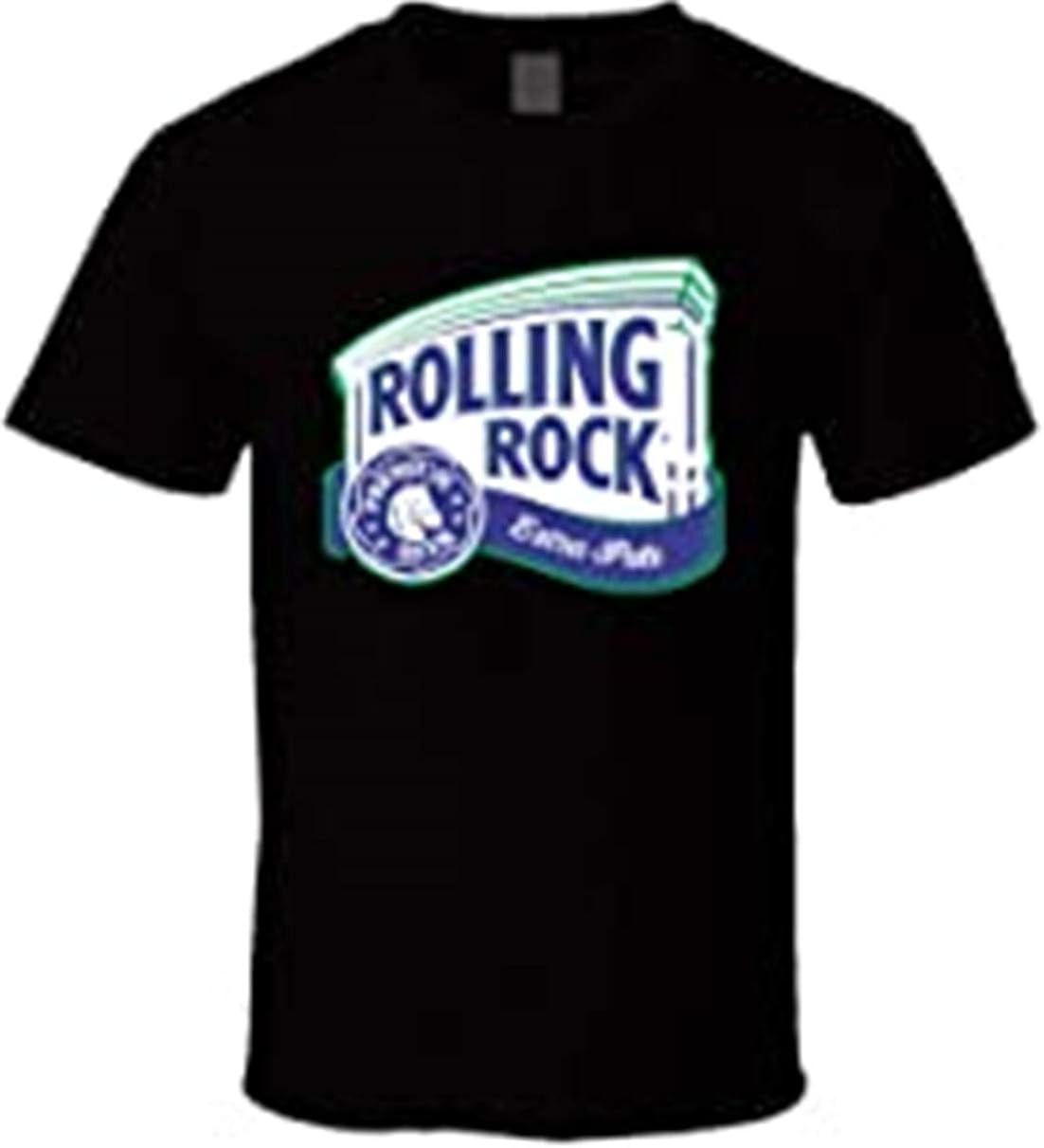 Rolling Rock Beer Logo T Shirt Amazon.co.uk