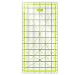 ARTEZA Quilting Ruler, Laser Cut Acrylic Quilters' Ruler with Patented Double Colored Grid Lines for Easy Precision Cutting, 6" Wide x 12" Long for Quilting, Sewing & Crafts, Black & Lime Green