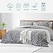 Bedsure 100% Cotton Kids Duvet Cover Sets Full Queen Size Grey Ivory Reversible Kids Duvet Cover (1 Duvet Cover)