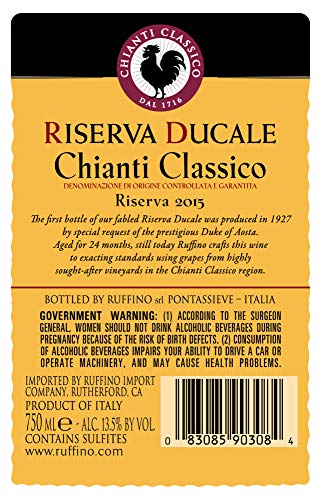 Ruffino Reserva Ducale Chianti Classico - Image 3