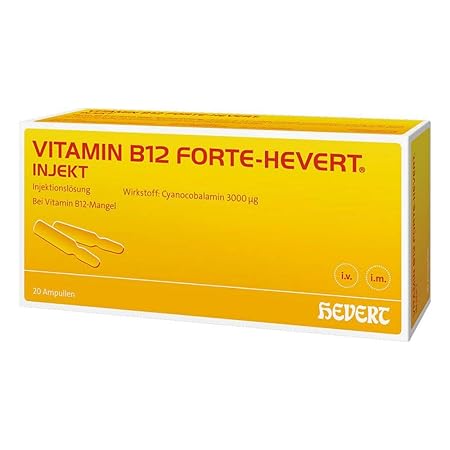 Vitamin B12 Hevert forte Injekt Ampullen 20X2 ml