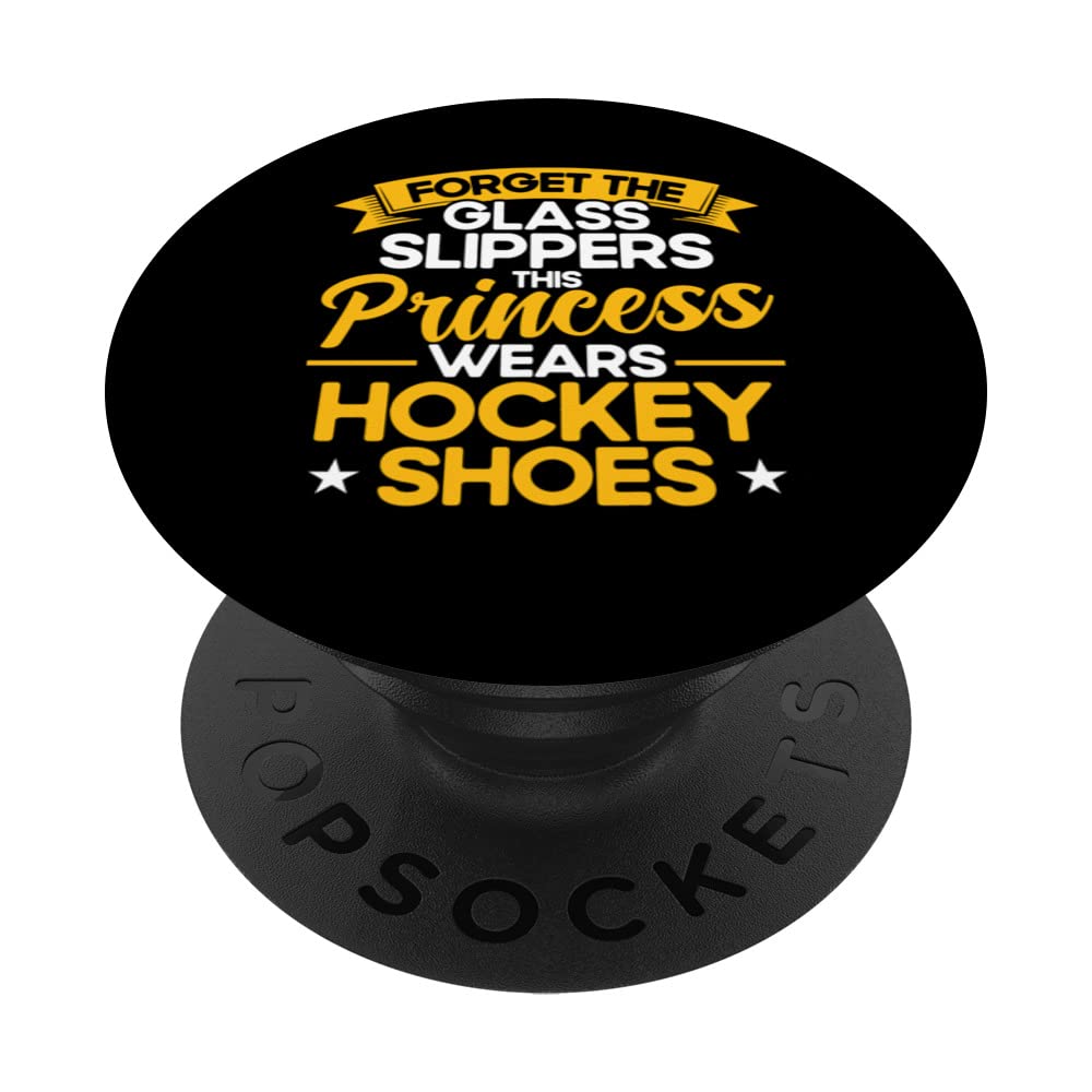 Field Hockey This Princess Wears Hockey Shoes PopSockets Swappable PopGrip