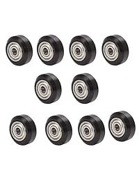Creality   Rodamientos lineales de polea para impresora 3D POM V para Ender 3 Ender 3 Pro, CR 7, CR 8, CR 10, CR10S, S4, S5 (10 unidades)