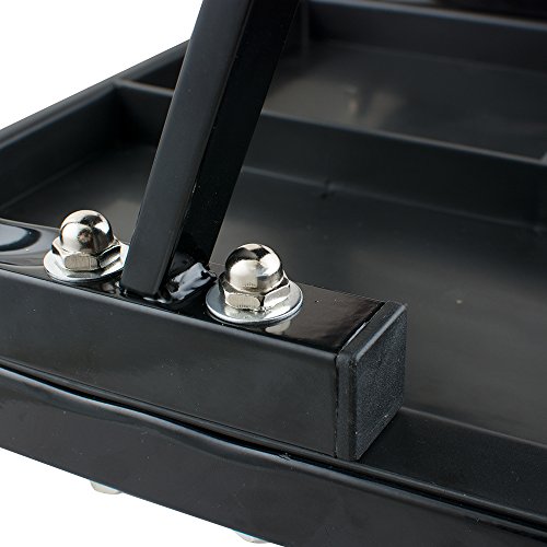Genmine Car Repair Roller Seat Rolling Creeper Seat Mechanic Stool Chair with Storage Repair Tools Padded Mechanics Roller Creeper Auto Workshop Bench Garage Equipment Vehicle Tools Maintenance