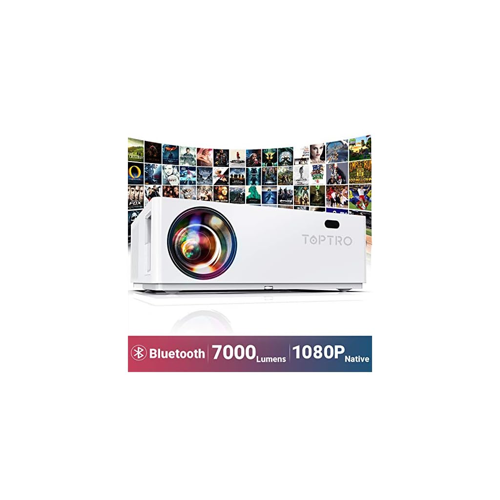 TOPTRO Native 1080P Video Projector Review