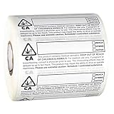 California Medical Marijuana Strain Labels (Updated A.B. 266) 1,000pc Roll