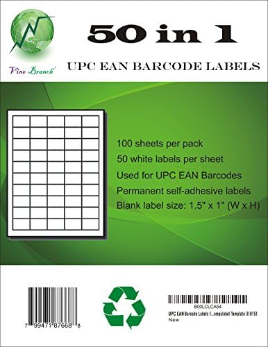 barcode label sheets