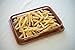 Multi-Purpose Crisper Basket & Tray for Oven, Stovetop, Grill, Works as Air Fryer and Griddle, Excellent for Frozen Foods, Copper Colored, by California Home Goods