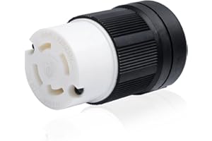 STARELO Locking Connector for Generator NEMA L14-30C Extension Cord End Female 30A 125/250V 3 Pole 4 Wire Grounding Electrical Replacement Industrial Grade ETL Listed