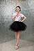 Adult Women 80's Tutu Skirt Layered Tulle Petticoat Halloween Tutu