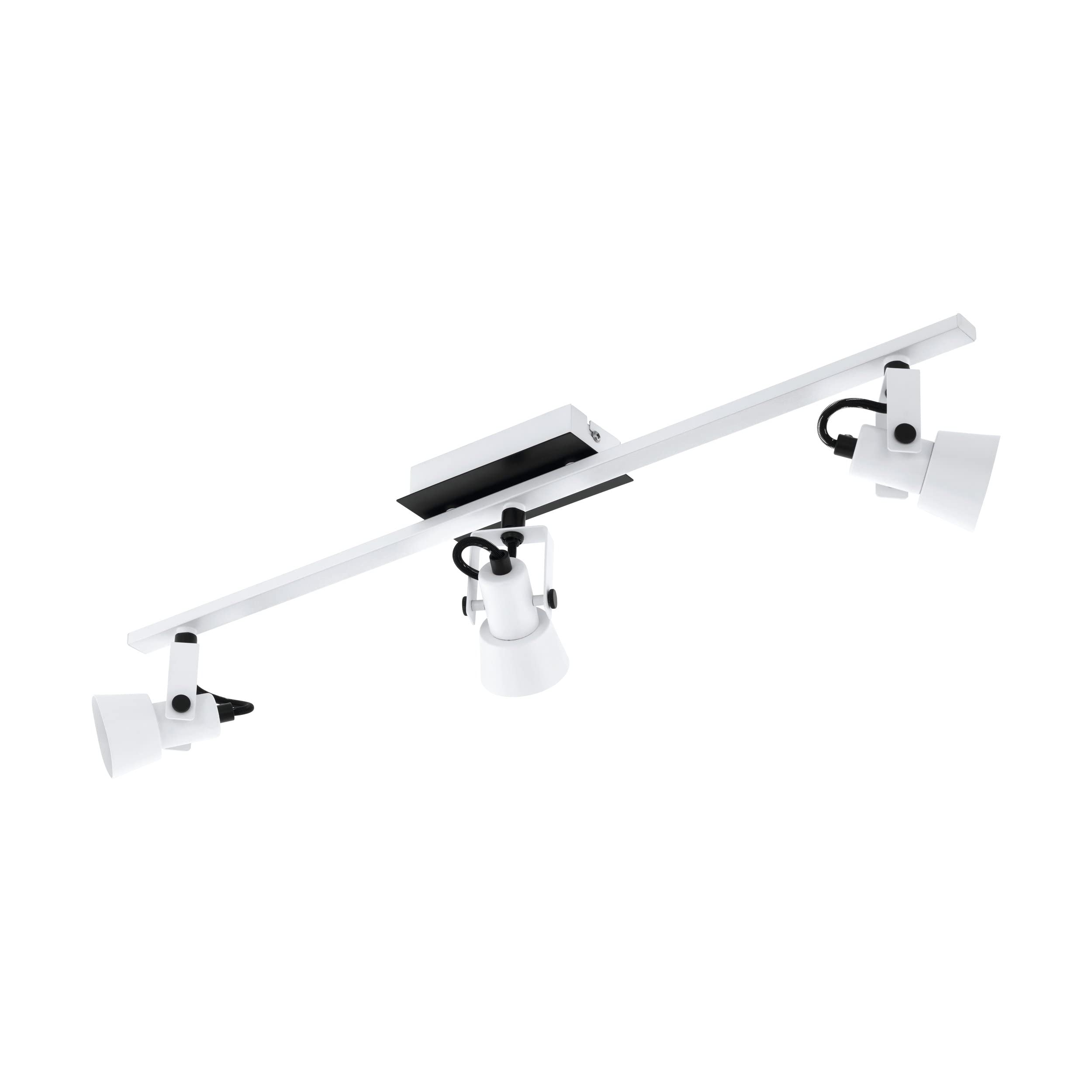 EGLO 97373 Spotlight from the Trillo Series Made of Steel in White, Black