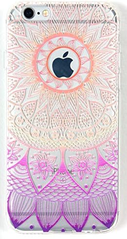 IPhone 6/6s Case, YogaCase InTrends Back Protective Cover (Henna Window Peach)
