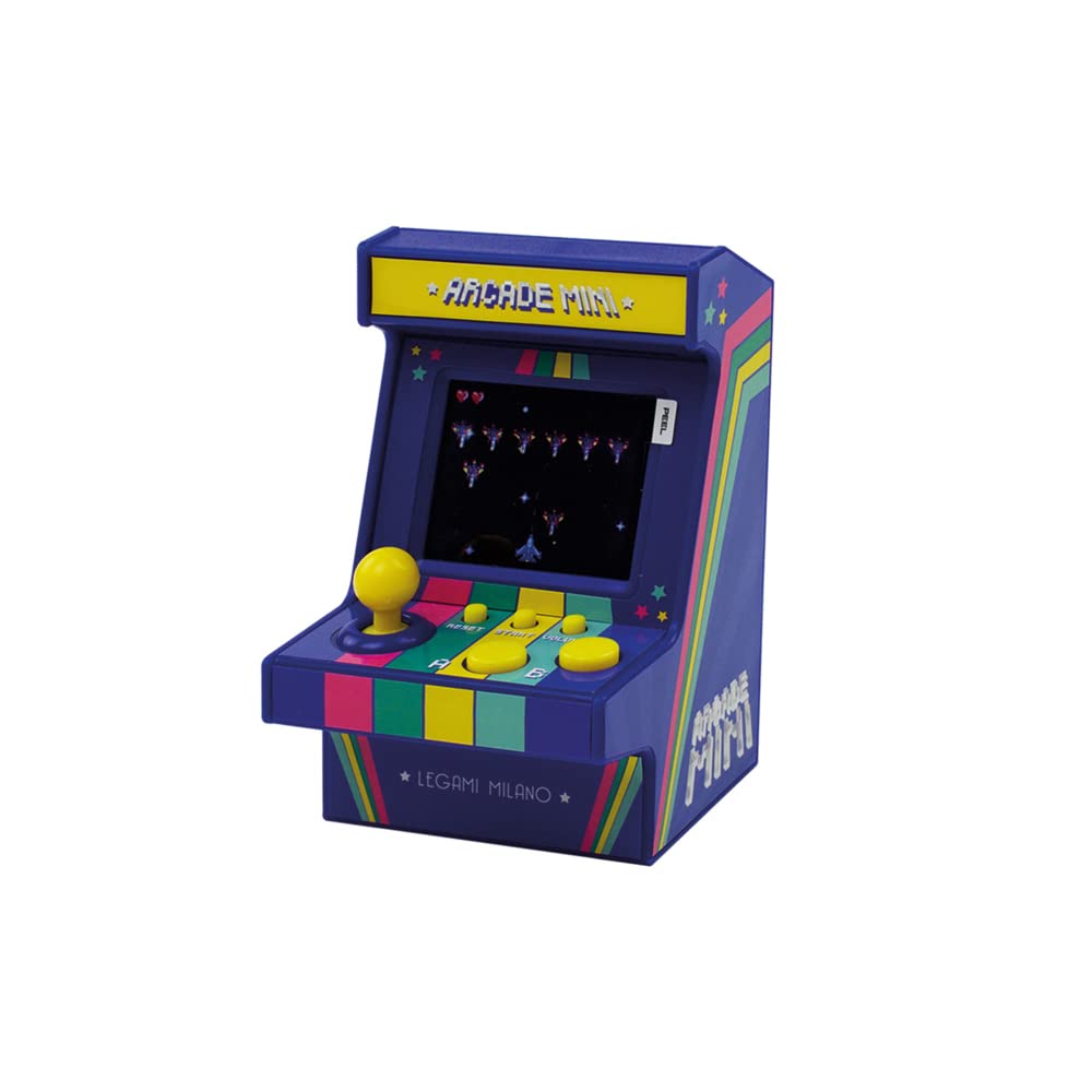 Legami - Mini Arcade Video Game, 152 Games, with Lights and Sounds, Adjustable Volume, in English, 5.7x9.5 cm — image 1
