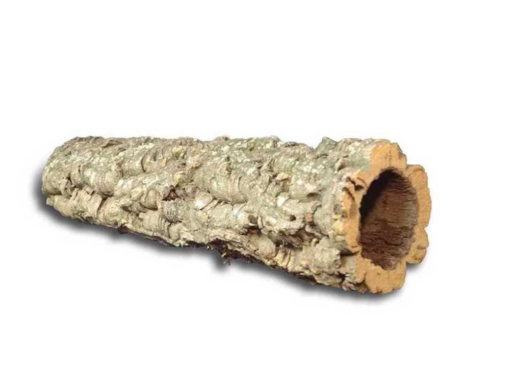 Cork Bark Tube 40 cm (Rodent Reptile Vivarium) cork wood tree oak ⌀ = 6