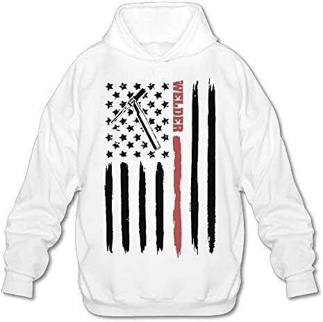 Supersellerforu Men's Tig Torch Welding Welder With USA Us American Flag Hoody Popular Sweater Sportswear Top Quality