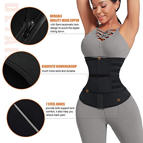 Waist Trainers for Women Plus Size Neoprene Sauna Belt Corset for Tummy