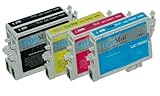TrueStar Compatible Ink Cartridge Replacement for Epson T060 (2xBlack, Cyan, Magenta, Yellow, 5-Pack)