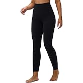 Omwilddo Women's High Waisted Yoga Leisure Leggings 25" Light Compression Butter Smooth Workout Legging Pants Side Pockets
