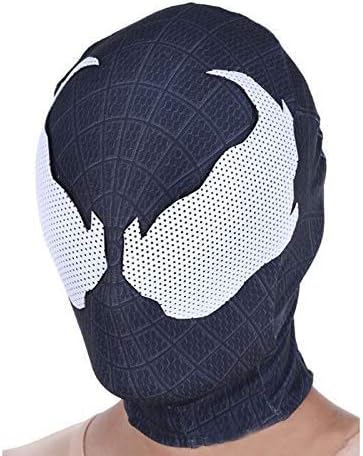 PAPWELL Venom Mask Hot Toys Marvel Legends Cosplay Costume Face Masks The Amazing Spiderman Spider-Man Antihero Toy Christmas Halloween Collectibles Collectable Gift Collectible Gifts for Kids Adult