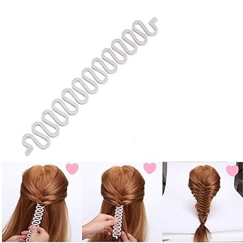Hilai French Hair Styling Clip Stick Bun Maker Braid Tool Hair