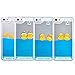 Yoption Liquid Case for iPhone 5 5s SE,Clear Cute Creative Design Liquid Floating Rubber Duck Hard Case Cover for iPhone 5 5s SE