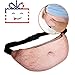 Wimaha Dad Bag Fanny Pack, Unisex Waterproof 3D Fake Beer Belly(Muscle/Fanny) Waist Packs, April Fools' Day Gift