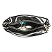 Clear Crossbody Handbags, OURBAG Fashion Women's Waterproof Clear Handbag Top Handle Shoulder Bag Transparent Purse Black
