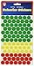 Hygloss Products Visual Behavior Stickers - Incentive Sticker for Students & Kids - Fun Traffic Light Colors - Red, Yellow & Green - 1/2” Sticker - 4 Sheets - 320 Stickers Per Pack