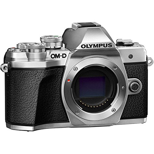 Olympus-OM-D-E-M10-Mark-III-Mark-3-Mirrorless-Digital-Camera-with-14-42mm-EZ-Lens-MZuiko-Digital-ED-40-150mm-f40-56-R-Lens-Silver-80GB-Memory-Cards-Olympus-Camera-Case-Spare-Battery