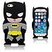 Soft Silicone 3D Black Batman Case for iPhone 5 5s SE Super Hero Black Gray Color Rubber Shockproof Shock Absorption Drop Resistant Protective Cartoon Cute Hot Hot Lovely Gift Girls Teens Boys Guys