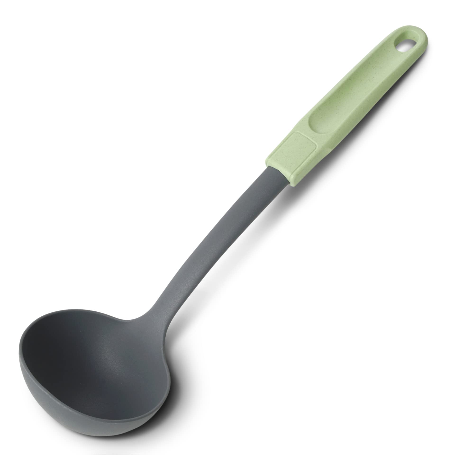 FACKELMANN Ladle, Mint Green/Light Grey, 31 cm