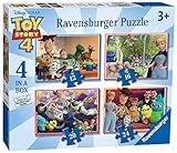 Ravensburger 6833 Disney Pixar Toy Story 4, 4 in a Box (12, 16, 20, 24pc) Jigsaw Puzzles, Multicoloured