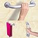 Bath Grab Bars FYHAP Space Aluminium Safety Home Shower Handle for Bathtub,Cloakroom and WC (11.8 inch)