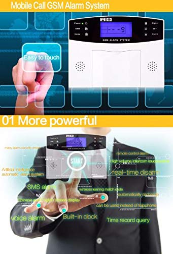 Wireless Autodial Burglar Security Alarm System DIY Kit Home Door Window Motion Detector Sensor