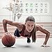 moreFit Fitness Tracker, Slim HR Plus Heart Rate Smart Bracelet Pedometer Wearable Waterproof Activity Tracker Watch, Silver/Red