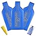 Inprolife LLC Wine Bottle Protector Travel Bag | 3-Pack of 100% Safe Reusable Bubble Bags to Wrap Glass Bottles | Ziplock Sleeve with Break & Leak-Proof Protection | Travel Wine bottle Protector
