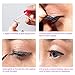 DYAFIN Natural False Eyelashes Handmade Reusable Lightweight Soft Professional False Lashes Full Cover Clear Band No Glue Fake Eyelashes