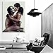 #44 Poster Mural DC Comic Joker Harley Quinn 40x54 inch (100x135 cm) on 8mil Paper