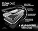 Ghostek Cloak Series for Apple iPhone 6/6s Slim Protective Armor Cover Carrying Case Tempered Glass (Space Gray)