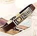 Hamoery Men Punk Alloy Leather Bracelet Cross Bracelet Bangle Wristband