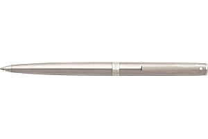 Sheaffer Sagaris Ballpoint Pen, Brushed Chrome, Chrome Trim (E2947251)