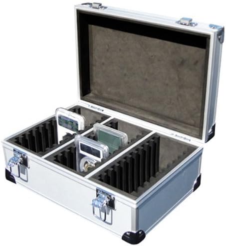 Aluminum Storage Box for 30 Universal Certified Slab Coins by Guardhouse